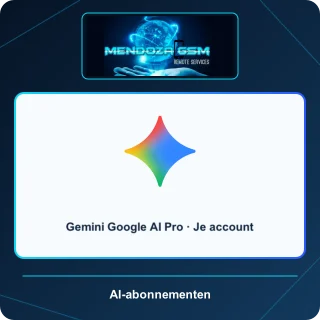 Gemini Google AI Pro · Je account