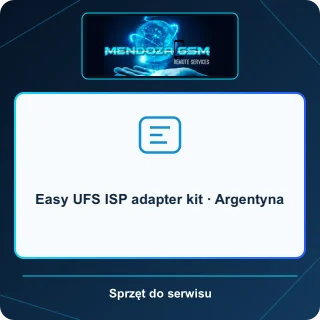 Easy UFS ISP adapter kit · Argentyna