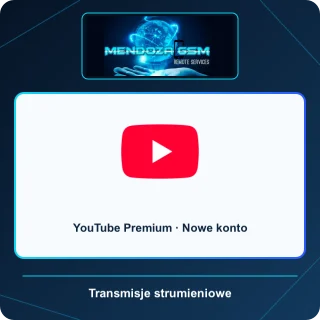 YouTube Premium · Nowe konto