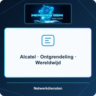 Alcatel · Ontgrendeling · Wereldwijd