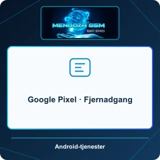 Google Pixel · Fjernadgang