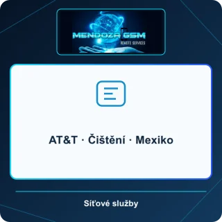 AT&T · Čištění · Mexiko
