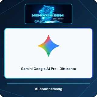 Gemini Google AI Pro · Ditt konto