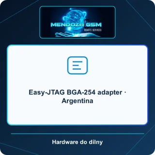 Easy-JTAG BGA-254 adapter · Argentina