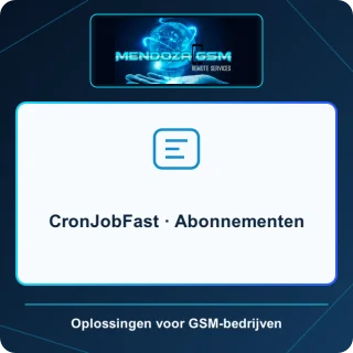 CronJobFast · Abonnementen