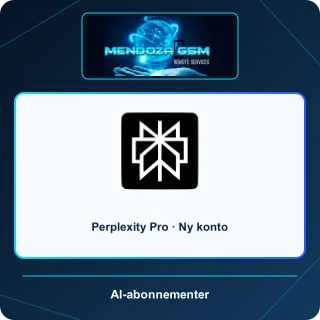 Perplexity Pro · Ny konto