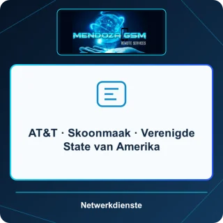 AT&T · Skoonmaak · Verenigde State van Amerika