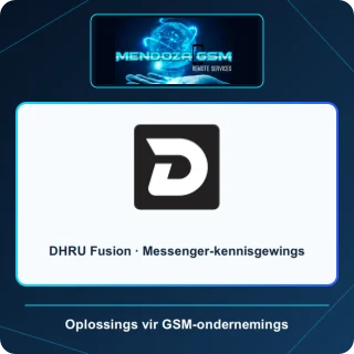 DHRU Fusion · Messenger-kennisgewings